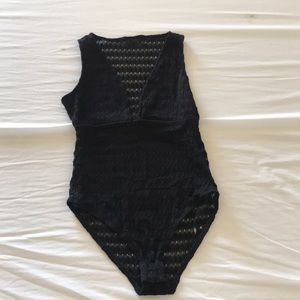 Top Shop plunging body suit
